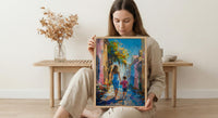Charleston Rainbow Row Print, Mothers Day Gift From Son, Southern Wall Art, Mom And Son Poster, Museum Quality Decor
