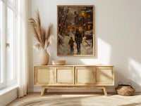 Boston Beacon Hill Print, Acorn Street Wall Art, Mothers Day Gift From Son, Mom And Son Poster, Museum Quality Decor