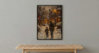 Boston Beacon Hill Print, Acorn Street Wall Art, Mothers Day Gift From Son, Mom And Son Poster, Museum Quality Decor