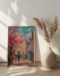 Old Town Alexandria Print, Virginia Wall Art, Mothers Day Gift From Daughter, Mother Daughter Poster, Museum Quality Decor