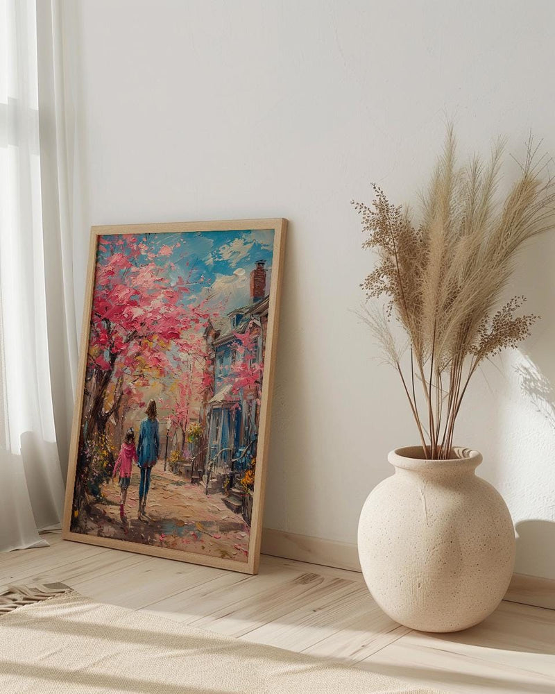 Old Town Alexandria Print, Virginia Wall Art, Mothers Day Gift From Daughter, Mother Daughter Poster, Museum Quality Decor