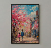 Old Town Alexandria Print, Virginia Wall Art, Mothers Day Gift From Daughter, Mother Daughter Poster, Museum Quality Decor
