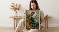 The Empress Tarot Print, Mothers Day Gift From Daughter, Divine Feminine Wall Art, Museum Quality Decor, Shipped Wall Art
