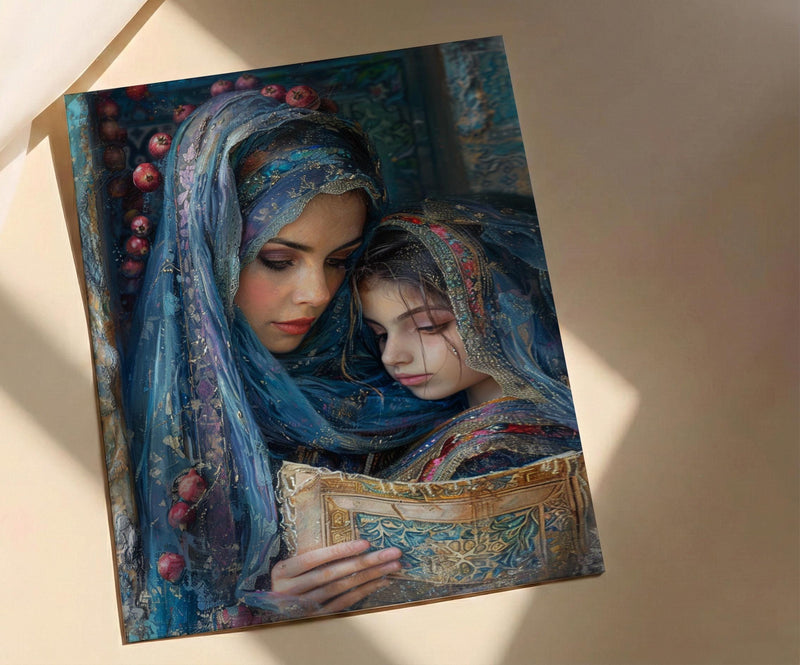 The High Priestess Print, Wise Mother Wall Art, Mothers Day Gift From Son, Museum Quality Decor, Shipped Wall Art