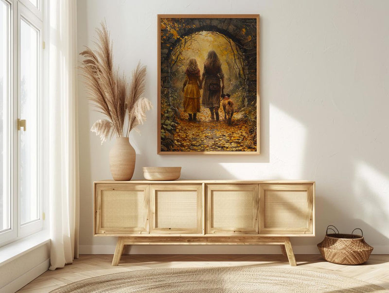 Ten Of Pentacles Print, Family Legacy Wall Art, Mothers Day Gift From Daughter, Museum Quality Decor, Shipped Wall Art