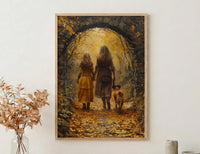 Ten Of Pentacles Print, Family Legacy Wall Art, Mothers Day Gift From Daughter, Museum Quality Decor, Shipped Wall Art