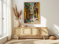Hoi An Vietnam Art Print, Mothers Day Gift From Daughter, Museum Quality Asian Decor, Mother Daughter Poster, Shipped Wall Art