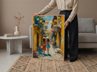 Hoi An Vietnam Art Print, Mothers Day Gift From Daughter, Museum Quality Asian Decor, Mother Daughter Poster, Shipped Wall Art