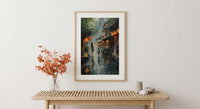 Lijiang China Art Print, Mothers Day Gift From Son, Ancient Town Wall Art, Mom And Son Poster, Museum Quality Decor