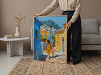 Macau Art Print, Coloane Village Poster, Mothers Day Gift From Daughter, Museum Quality Decor, Mother Daughter Wall Art