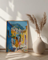 Macau Art Print, Coloane Village Poster, Mothers Day Gift From Daughter, Museum Quality Decor, Mother Daughter Wall Art