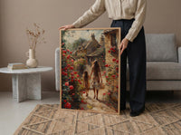 Cotswolds England Print, English Village Wall Art, Mothers Day Gift From Daughter, Museum Quality Decor, Shipped Wall Art