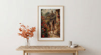 Cotswolds England Print, English Village Wall Art, Mothers Day Gift From Daughter, Museum Quality Decor, Shipped Wall Art