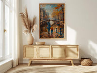 Amsterdam Canal Print, Mothers Day Gift From Son, Netherlands Wall Art, Mom And Son Poster, Museum Quality Decor