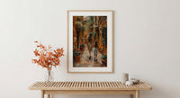 Florence Tuscany Print, Italian Street Wall Art, Mothers Day Gift From Daughter, Museum Quality Decor, Shipped Wall Art