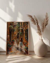 Florence Tuscany Print, Italian Street Wall Art, Mothers Day Gift From Daughter, Museum Quality Decor, Shipped Wall Art