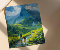 Munnar India Print, Tea Plantation Wall Art, Mothers Day Gift From Daughter, Museum Quality Decor, Shipped Wall Art