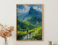 Munnar India Print, Tea Plantation Wall Art, Mothers Day Gift From Daughter, Museum Quality Decor, Shipped Wall Art