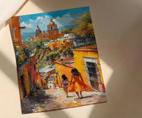 San Miguel Allende Print, Mexican Street Wall Art, Mothers Day Gift From Daughter, Museum Quality Decor, Shipped Wall Art
