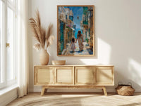 Jeddah Al Balad Print, Saudi Arabia Wall Art, Mothers Day Gift From Daughter, Mother Daughter Poster, Shipped Wall Art
