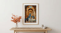 Nizwa Oman Art Print, Ancient Archway Decor, Mothers Day Gift From Daughter, Mother Daughter Poster, Shipped Wall Art