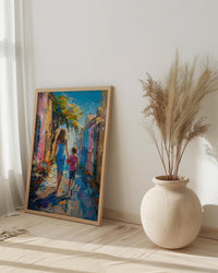Charleston Rainbow Row Print, Mothers Day Gift From Son, Southern Wall Art, Mom And Son Poster, Museum Quality Decor