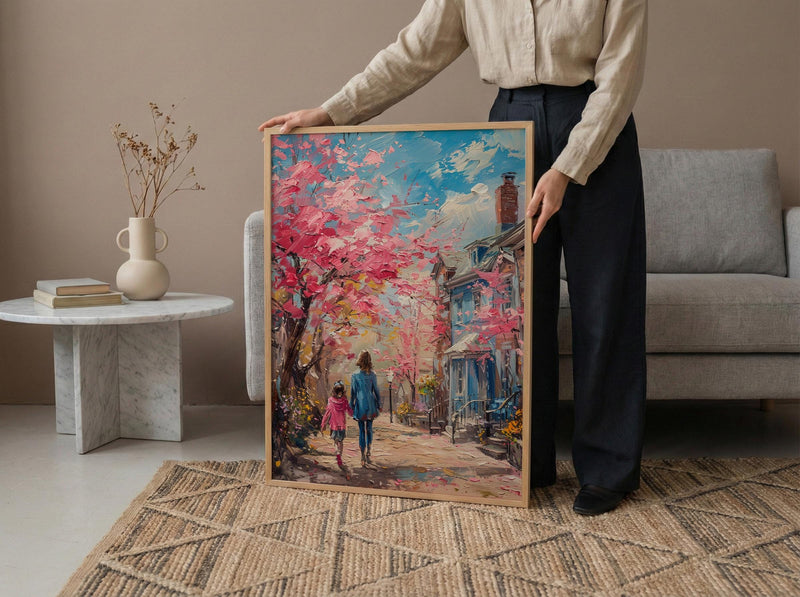 Old Town Alexandria Print, Virginia Wall Art, Mothers Day Gift From Daughter, Mother Daughter Poster, Museum Quality Decor