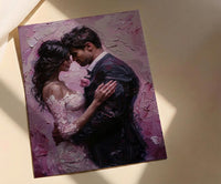 First Dance Wall Art, Romantic Couple Print - Wedding Gift for Couple