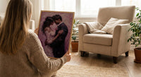First Dance Wall Art, Romantic Couple Print - Wedding Gift for Couple