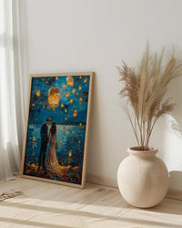 Thai Lantern Festival Art Print, Thailand Honeymoon - Newlywed Gift