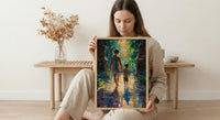 Vienna Palace Wall Art, Mother and Son Poster - Gift for Mom