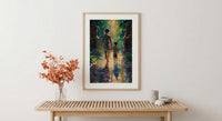 Vienna Palace Wall Art, Mother and Son Poster - Gift for Mom