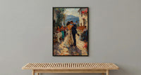 Polish Folk Wedding Art, Central Europe Decor - Anniversary Gift