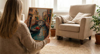 Venice Gondola Print, Italian Honeymoon Art - Newlywed Gift