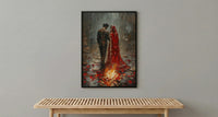 Saat Phere Print, Hindu Wedding Ceremony Art - Spiritual Wall Art