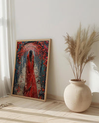 Indian Bride Art, Phoolon Ki Chaadar Decor - Desi Wedding Gift