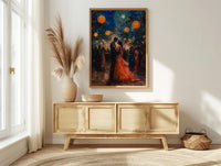 Sangeet Night Poster, Indian Dance Wall Art - Anniversary Gift