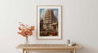 South Indian Wedding, Kerala Temple Decor - Cultural Wall Art