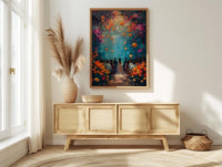 Indian Mandap Poster, Hindu Ceremony Decor - Desi Wedding Gift