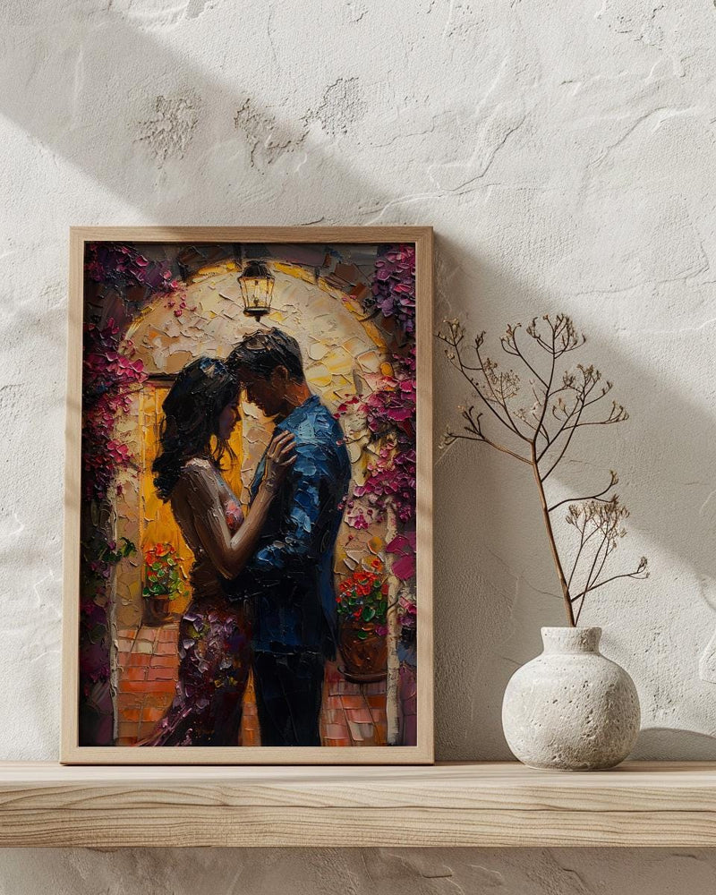 Mexican Hacienda Art, Latin Wedding Decor - Newlywed Gift