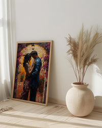 Mexican Hacienda Art, Latin Wedding Decor - Newlywed Gift
