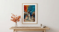 Fiesta de Boda Print, Latin Wedding Parade - Cultural Art
