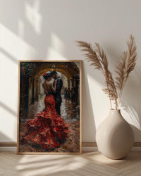 Flamenco Dancer Art, Spanish Wedding Decor - Anniversary Gift