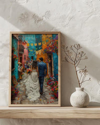 Callejoneada Art, Mexican Wedding Parade - Mariachi Decor