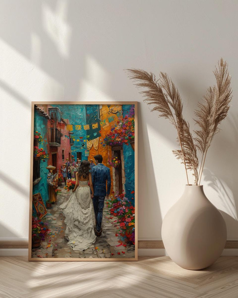 Callejoneada Art, Mexican Wedding Parade - Mariachi Decor