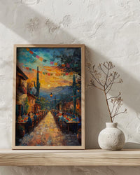Mexican Agave Farm, Hacienda Wedding Art - Newlywed Gift