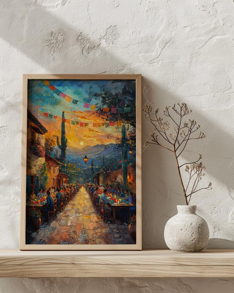 Mexican Agave Farm, Hacienda Wedding Art - Newlywed Gift