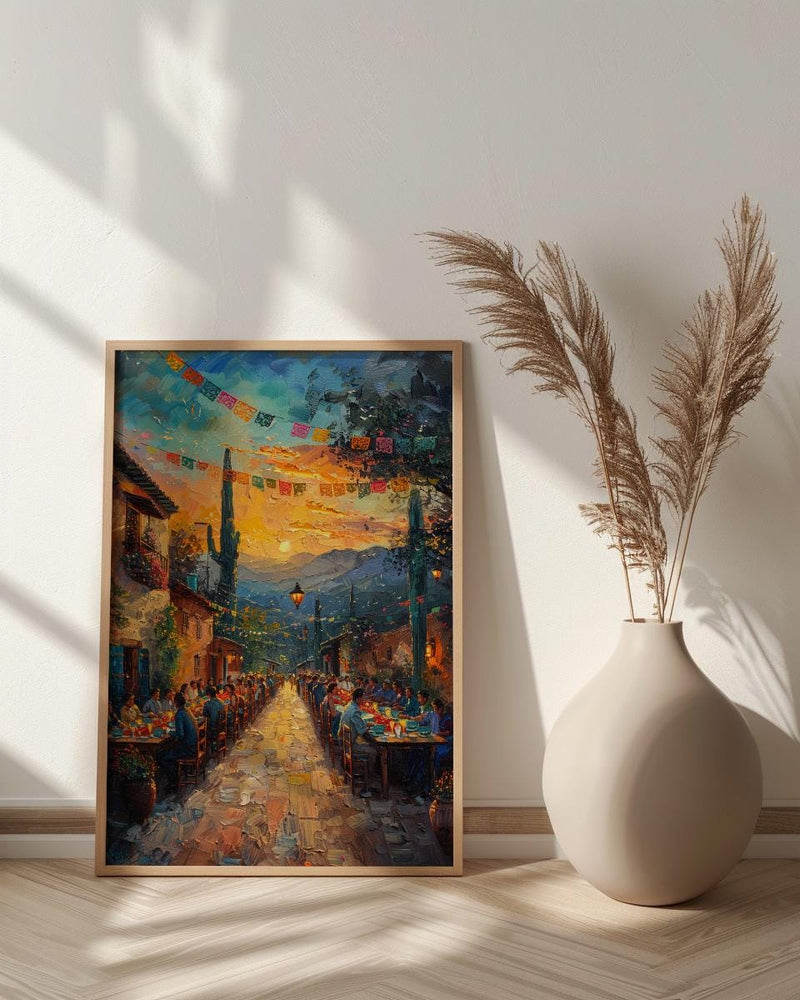 Mexican Agave Farm, Hacienda Wedding Art - Newlywed Gift