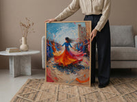 Dabke Dance Wall Art, Levantine Wedding Print - Arab Culture Gift