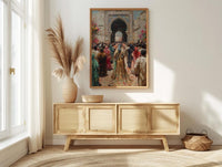 Moroccan Wedding Art, Ammariya Palanquin - Islamic Wall Art